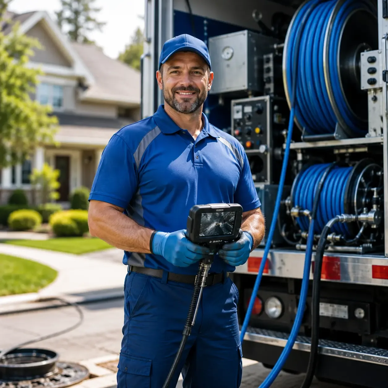 Local outdoor drain cleaning specialists in Maryland Line, MD